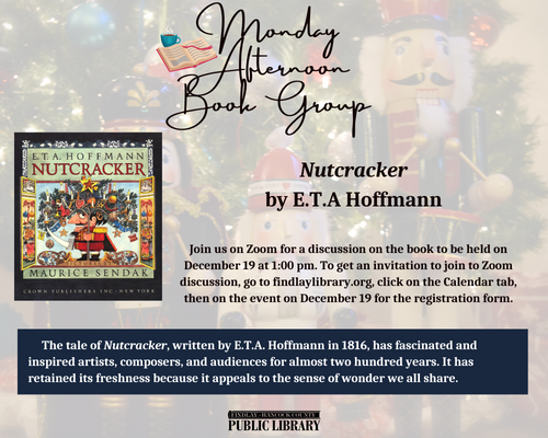 nutcracker with toys on book cover