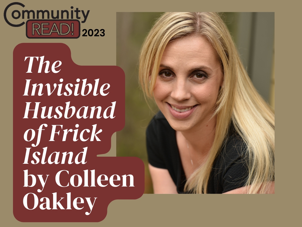 photo of Colleen Oakley, author of The Invisible Husband of Frick Island